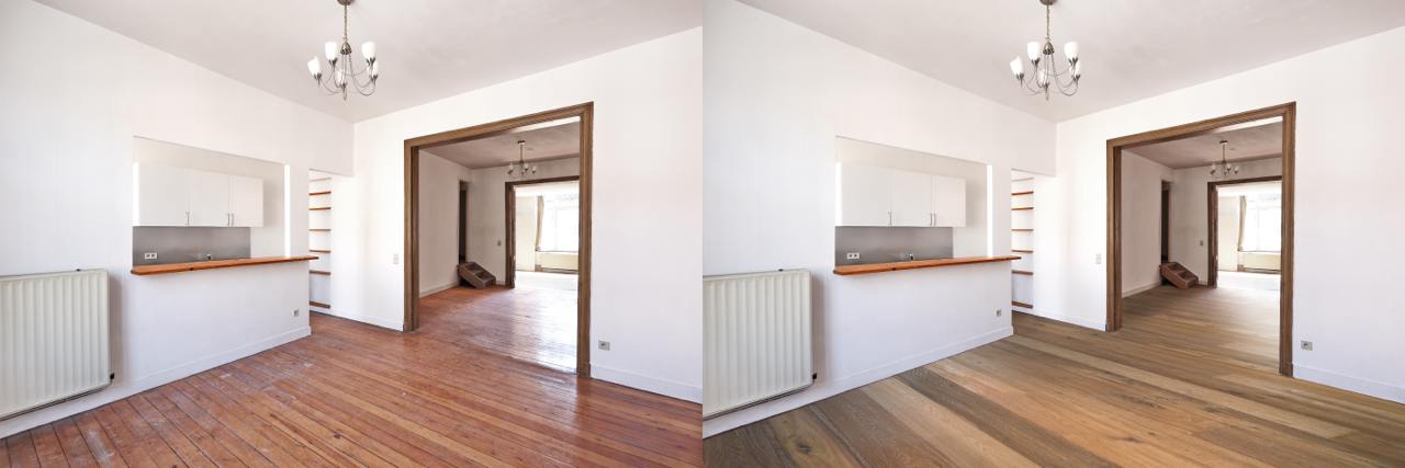 Before and After Construction and Renovation Photo Services