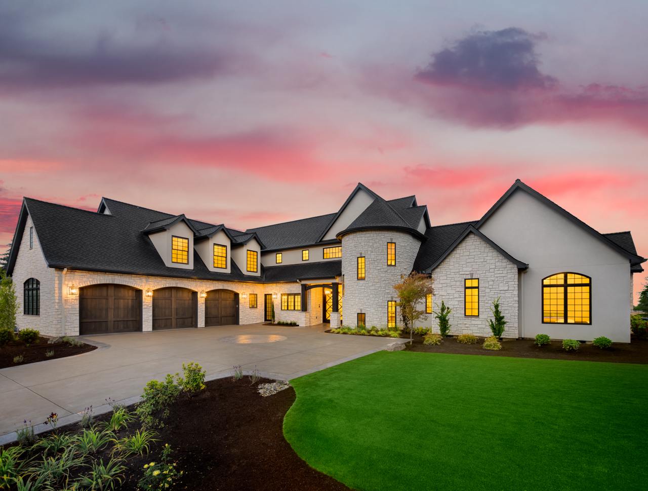Twilight Real Estate Photo